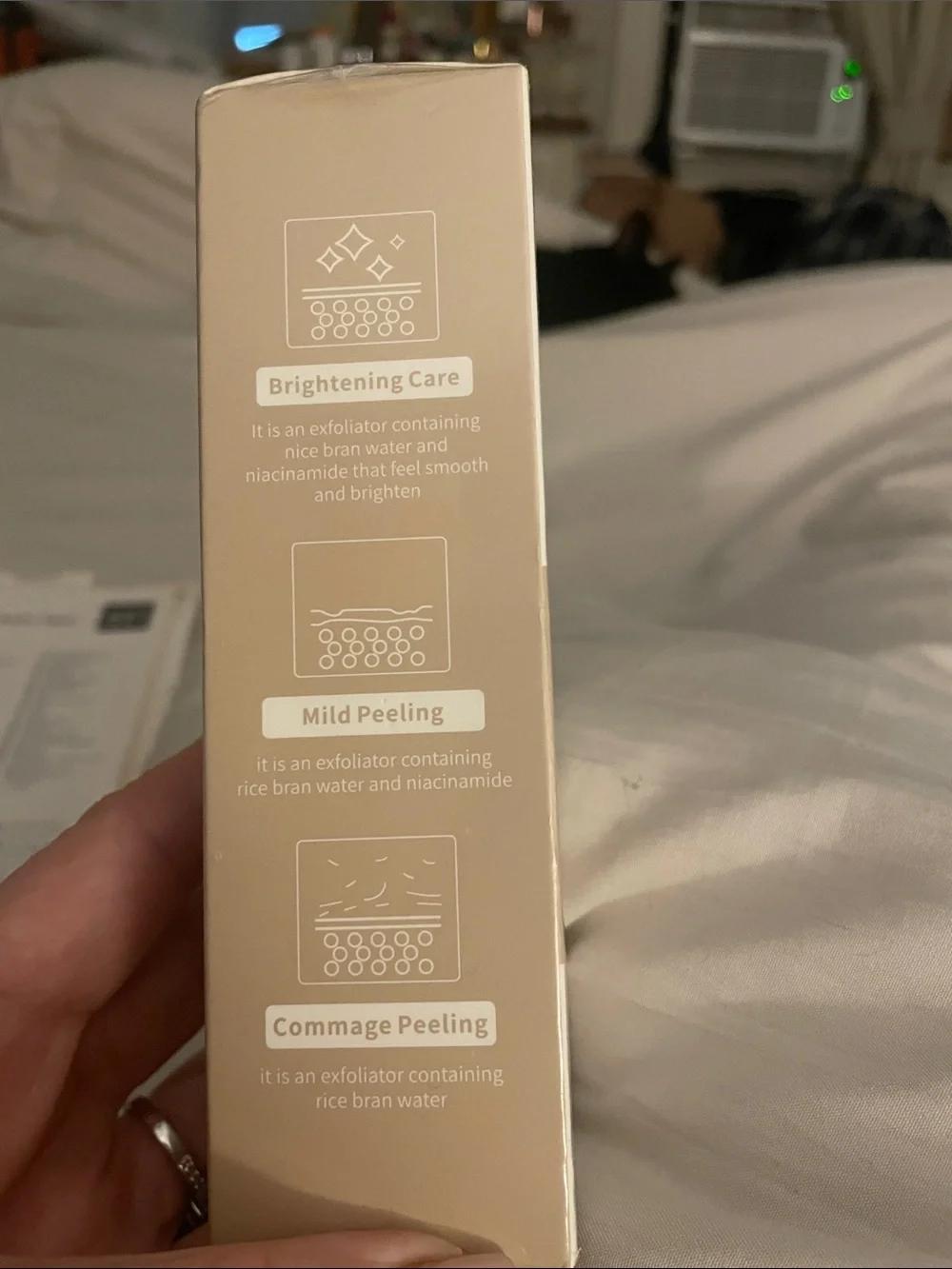 Moolinse exfoliant rice